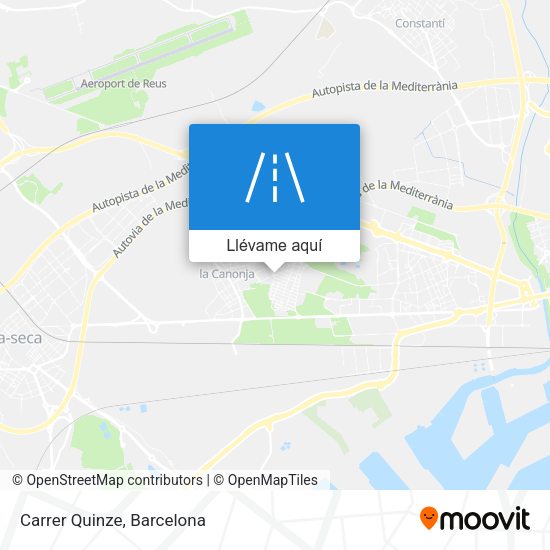 Mapa Carrer Quinze