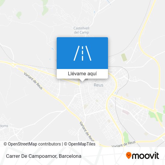 Mapa Carrer De Campoamor