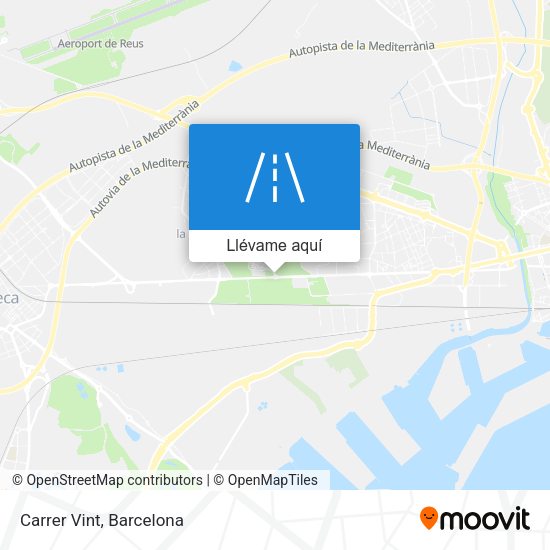 Mapa Carrer Vint