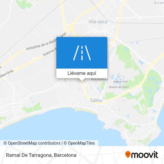 Mapa Ramal De Tarragona