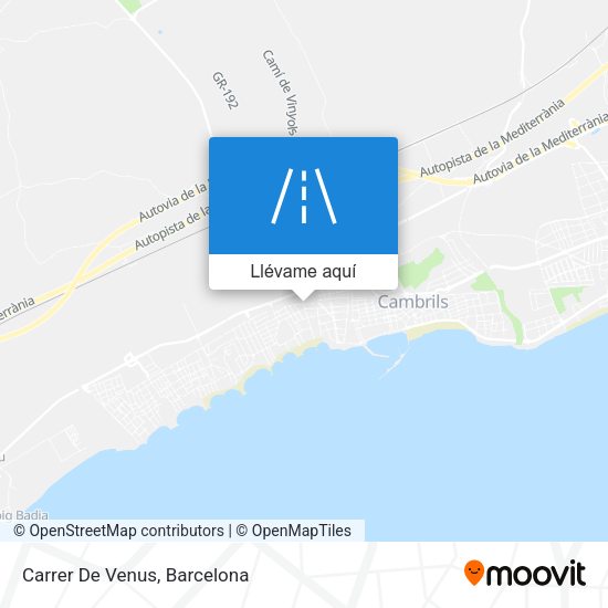 Mapa Carrer De Venus