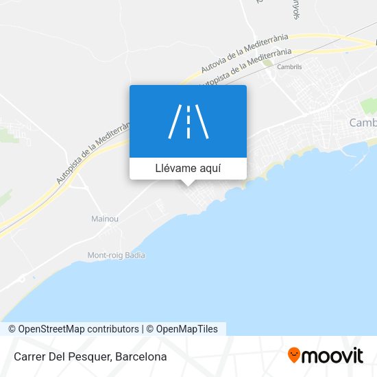 Mapa Carrer Del Pesquer