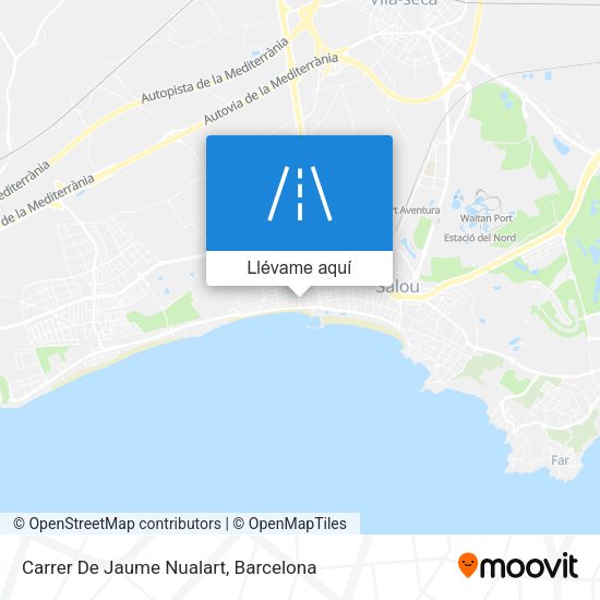 Mapa Carrer De Jaume Nualart