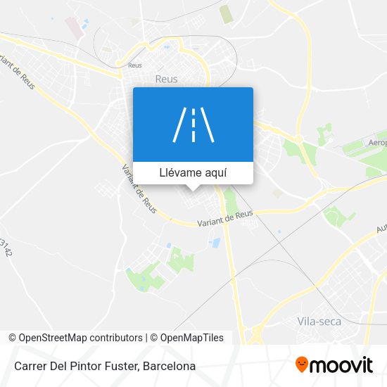 Mapa Carrer Del Pintor Fuster