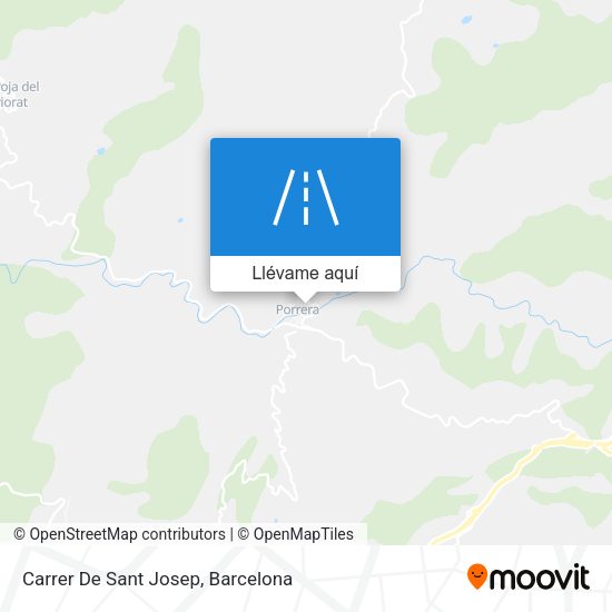 Mapa Carrer De Sant Josep
