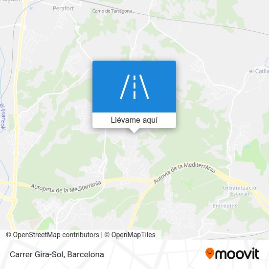 Mapa Carrer Gira-Sol