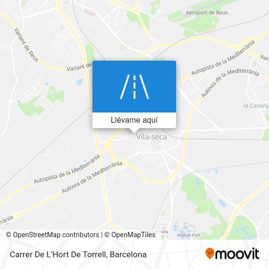 Mapa Carrer De L'Hort De Torrell