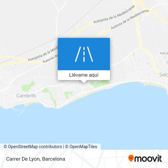 Mapa Carrer De Lyon