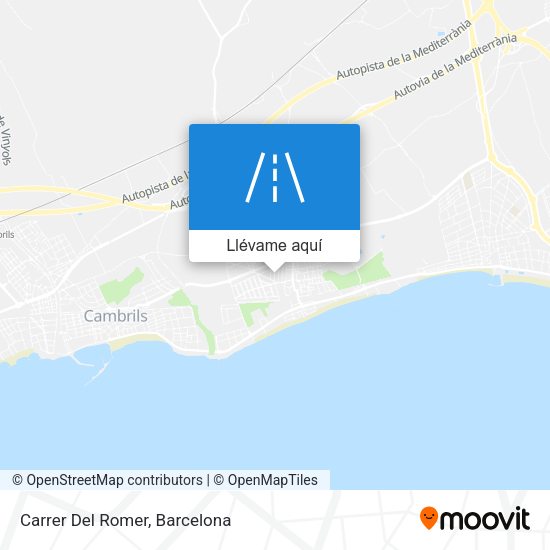 Mapa Carrer Del Romer