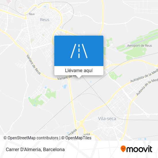 Mapa Carrer D'Almeria