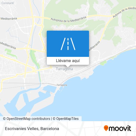 Mapa Escrivanies Velles