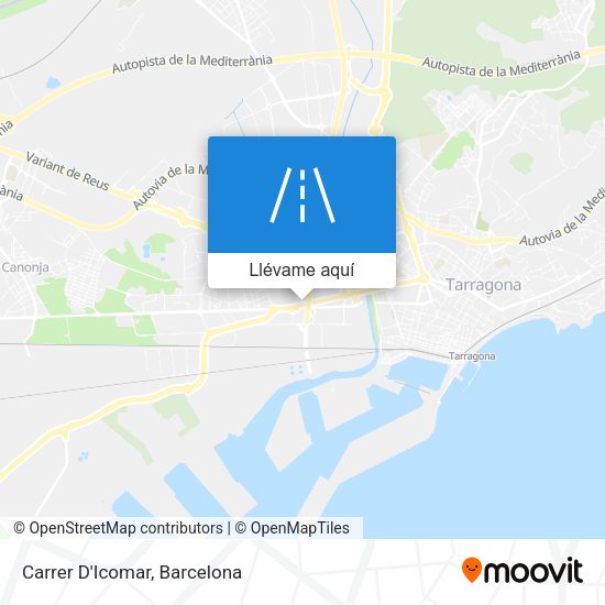 Mapa Carrer D'Icomar