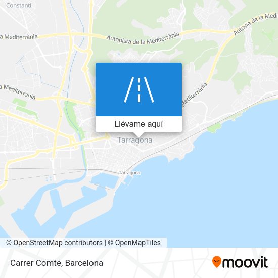 Mapa Carrer Comte