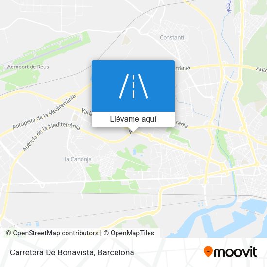 Mapa Carretera De Bonavista