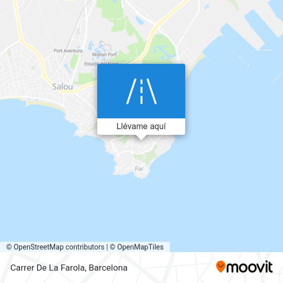 Mapa Carrer De La Farola