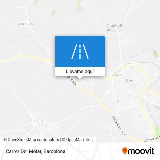 Mapa Carrer Del Molar