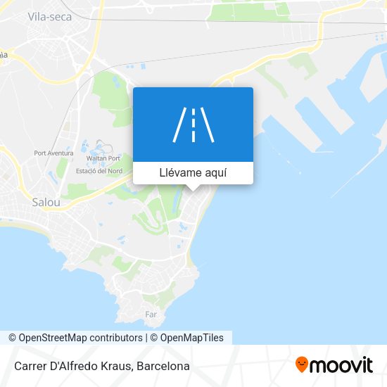 Mapa Carrer D'Alfredo Kraus