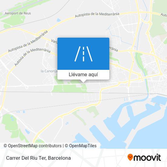 Mapa Carrer Del Riu Ter