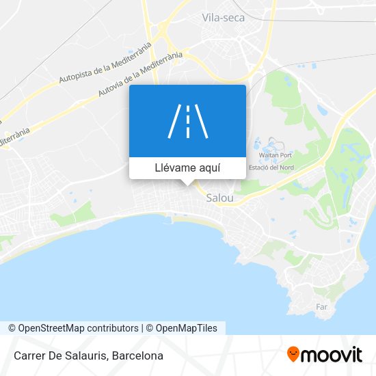 Mapa Carrer De Salauris