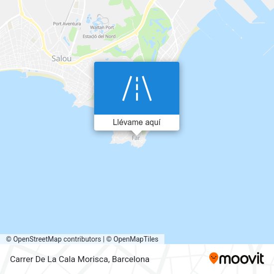 Mapa Carrer De La Cala Morisca