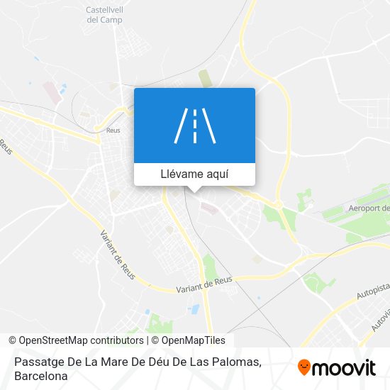 Mapa Passatge De La Mare De Déu De Las Palomas