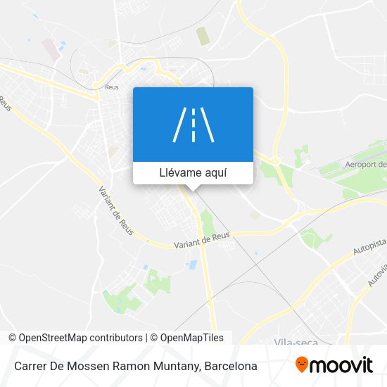 Mapa Carrer De Mossen Ramon Muntany