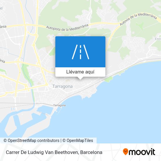 Mapa Carrer De Ludwig Van Beethoven