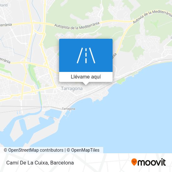 Mapa Camí De La Cuixa