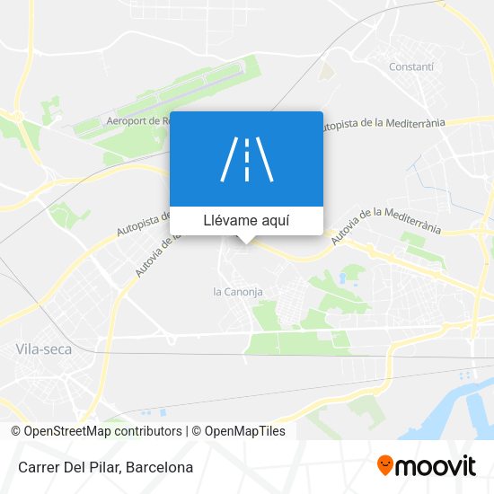 Mapa Carrer Del Pilar