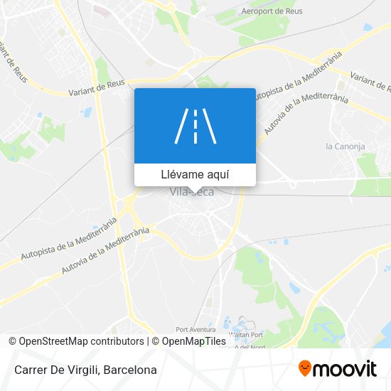Mapa Carrer De Virgili