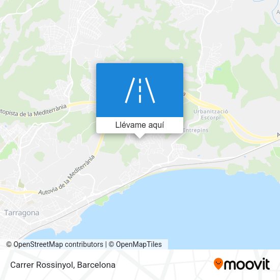 Mapa Carrer Rossinyol
