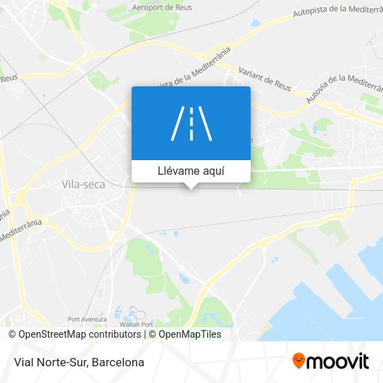 Mapa Vial Norte-Sur