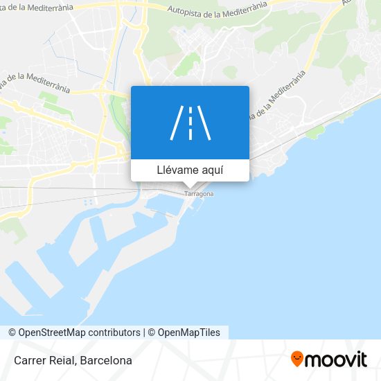Mapa Carrer Reial