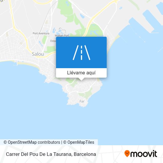 Mapa Carrer Del Pou De La Taurana
