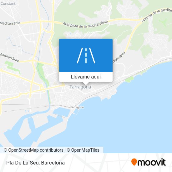 Mapa Pla De La Seu