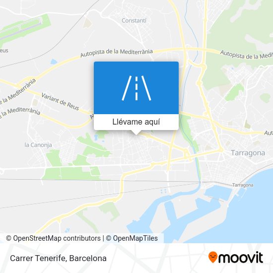 Mapa Carrer Tenerife
