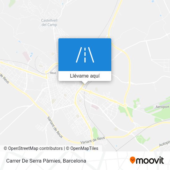 Mapa Carrer De Serra Pàmies