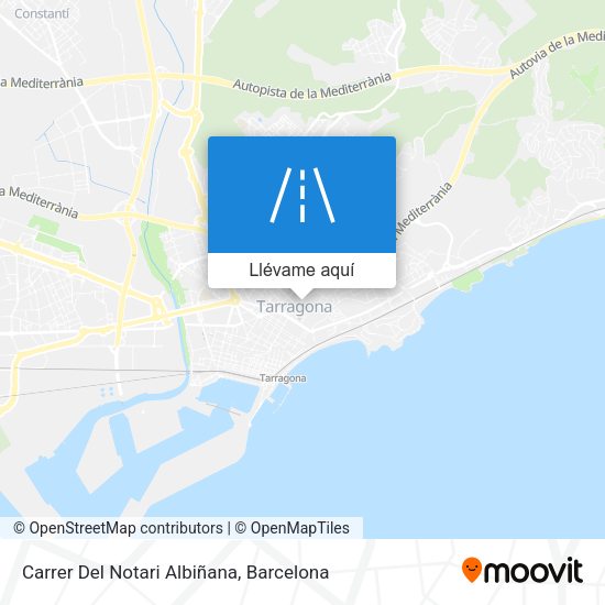 Mapa Carrer Del Notari Albiñana