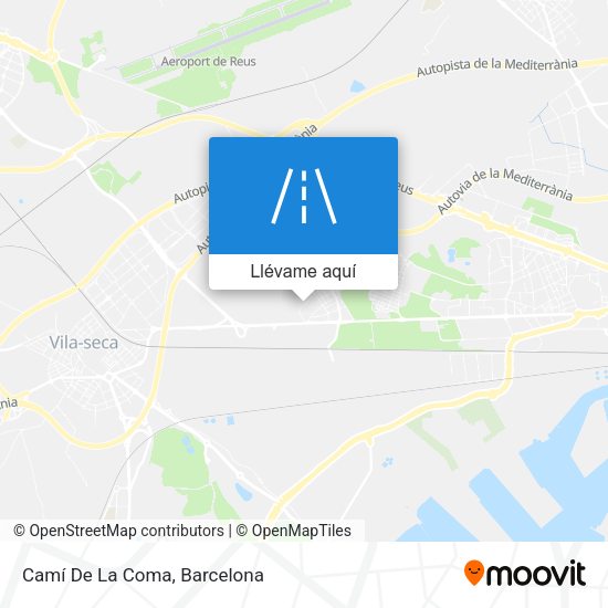 Mapa Camí De La Coma