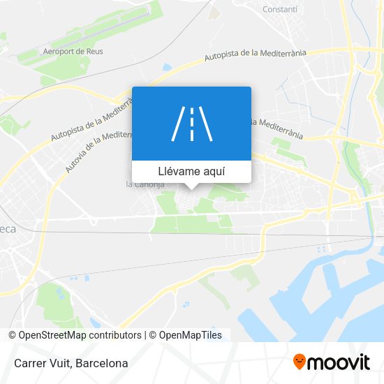 Mapa Carrer Vuit