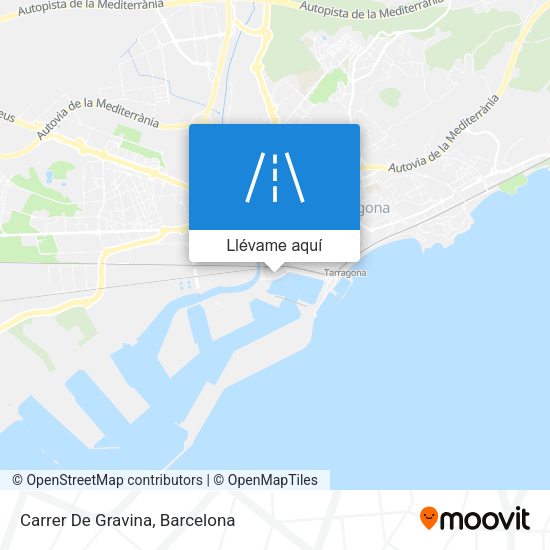 Mapa Carrer De Gravina