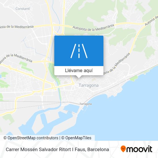Mapa Carrer Mossén Salvador Ritort I Faus