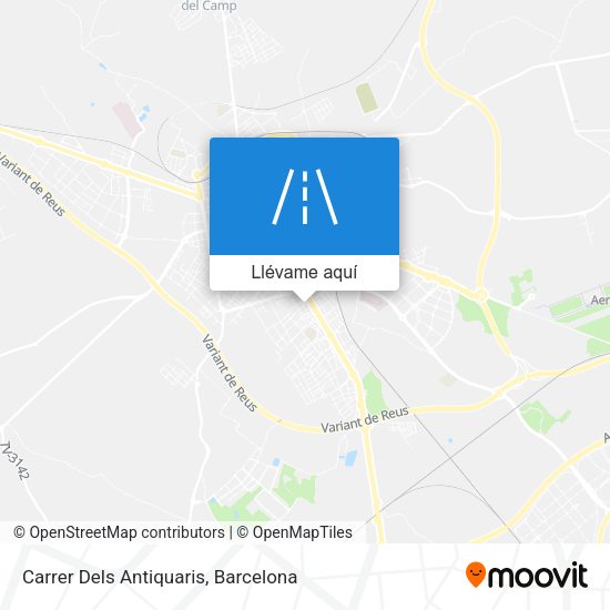 Mapa Carrer Dels Antiquaris