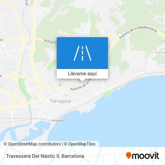 Mapa Travessera Del Nàstic II