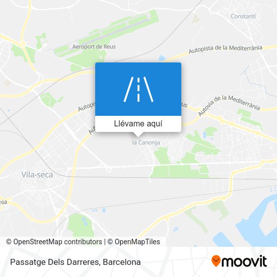 Mapa Passatge Dels Darreres