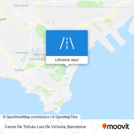 Mapa Carrer De Tomás Luis De Victoria