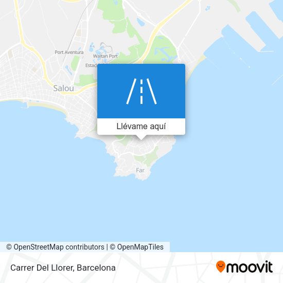 Mapa Carrer Del Llorer