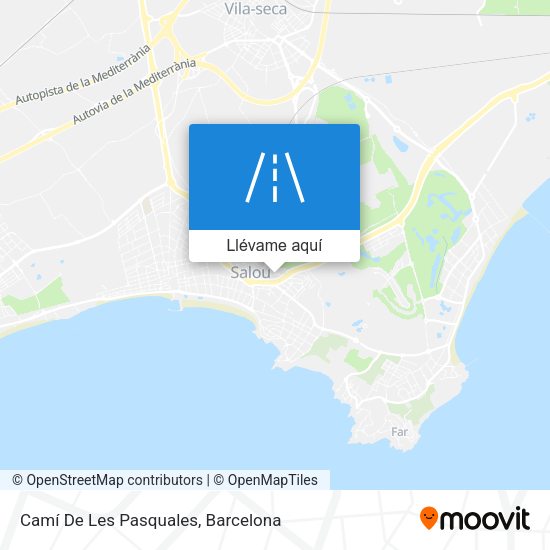 Mapa Camí De Les Pasquales