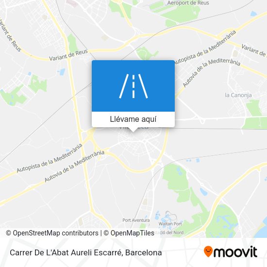 Mapa Carrer De L'Abat Aureli Escarré