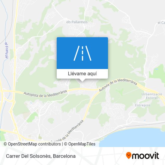 Mapa Carrer Del Solsonès